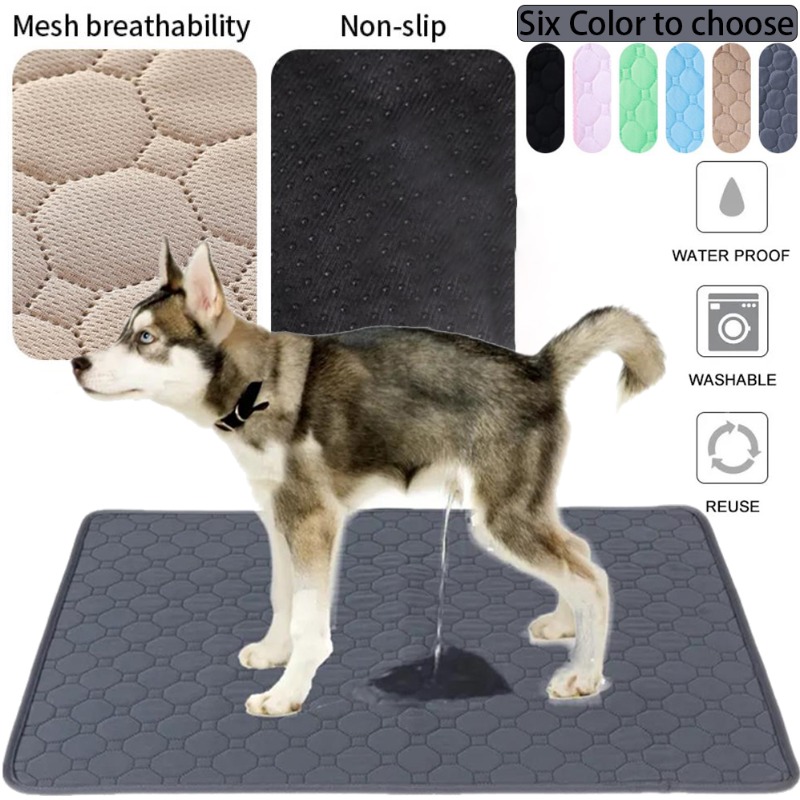 Carriage Bed - 再利用可能な犬用おしっこパッドブランケット、吸水性のあるおむつ、洗える子犬トレーニングパッド、ペットベッド、ペット用車シートカバー、ペット用品