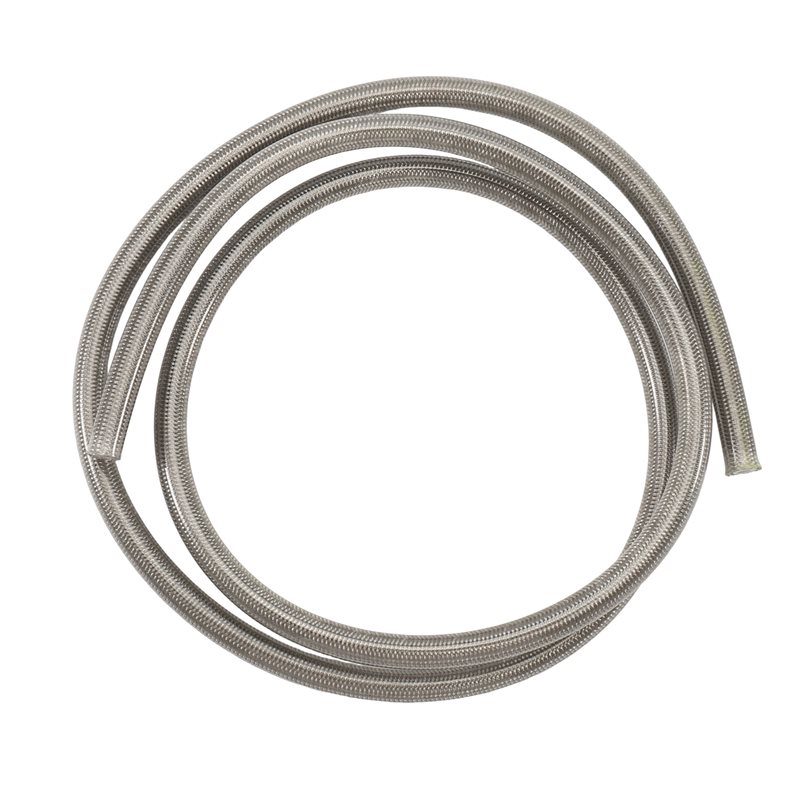 Ptfe Tube - A11M-ガソリンオイル燃料チューブ、オートバイ用AN3 1M、編み込みステンレス鋼PTFEブレーキラインホース、作動油用油圧ホース、ブレーキライン2