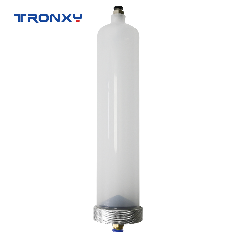 Corexy 3D Printer Kit - TRONXY-3Dプリンターアクセサリー、粘土pp素材シリンダー、蓋とプラグ0.5l、3Dプリンター部品