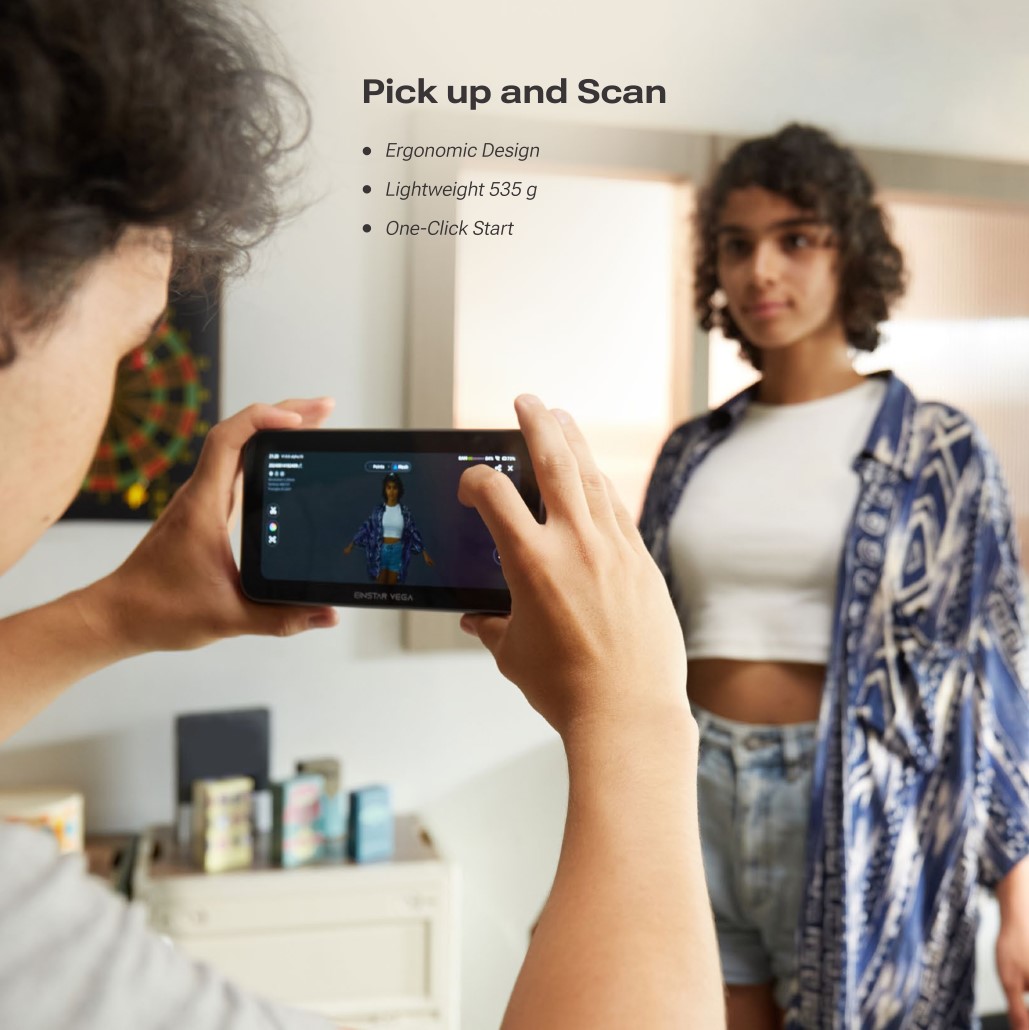 Shining Einstar Vega スキャナー 高精度 - Handheld 3D Scanner High Precision のレビューと価格