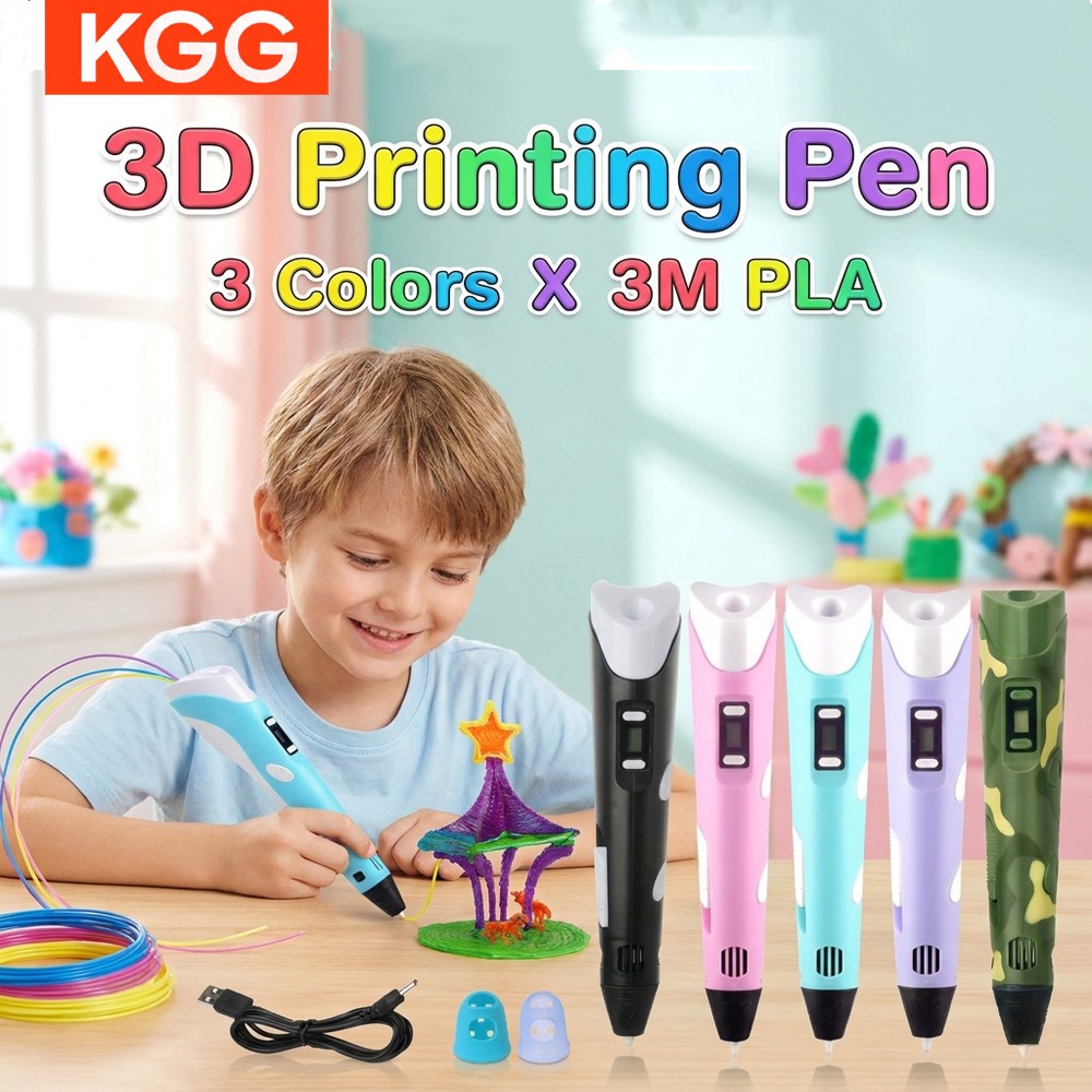 3D 印刷ペン DIY 描画ペン LCD スクリーン付き 9 - Pla Filament のレビューと価格