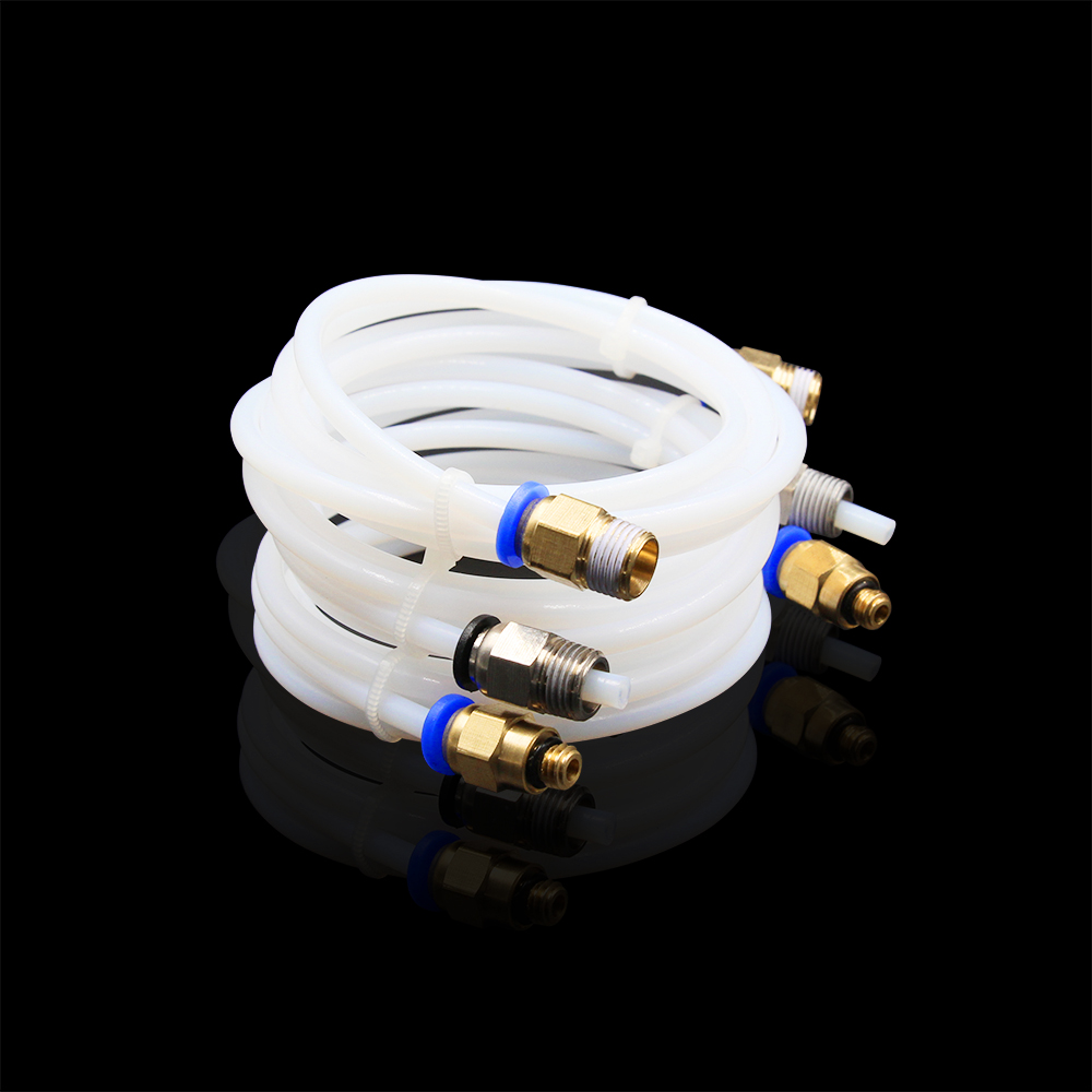 1M PTFEチューブ クリアパイプ Jヘッド ホットエンド - Bowden Tube のレビューと価格