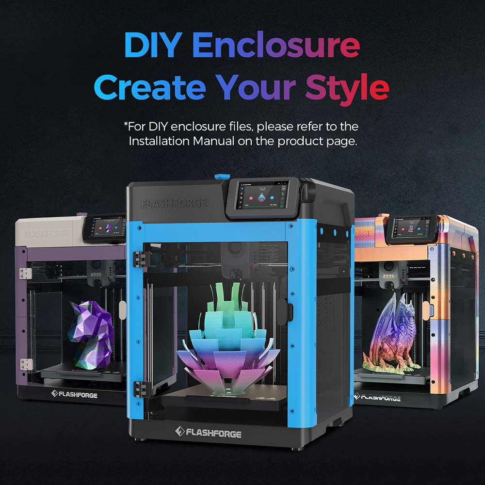 FLASHFORGE エンクロージャパネルキット Adven - Enclosure 3D Printer のレビューと価格