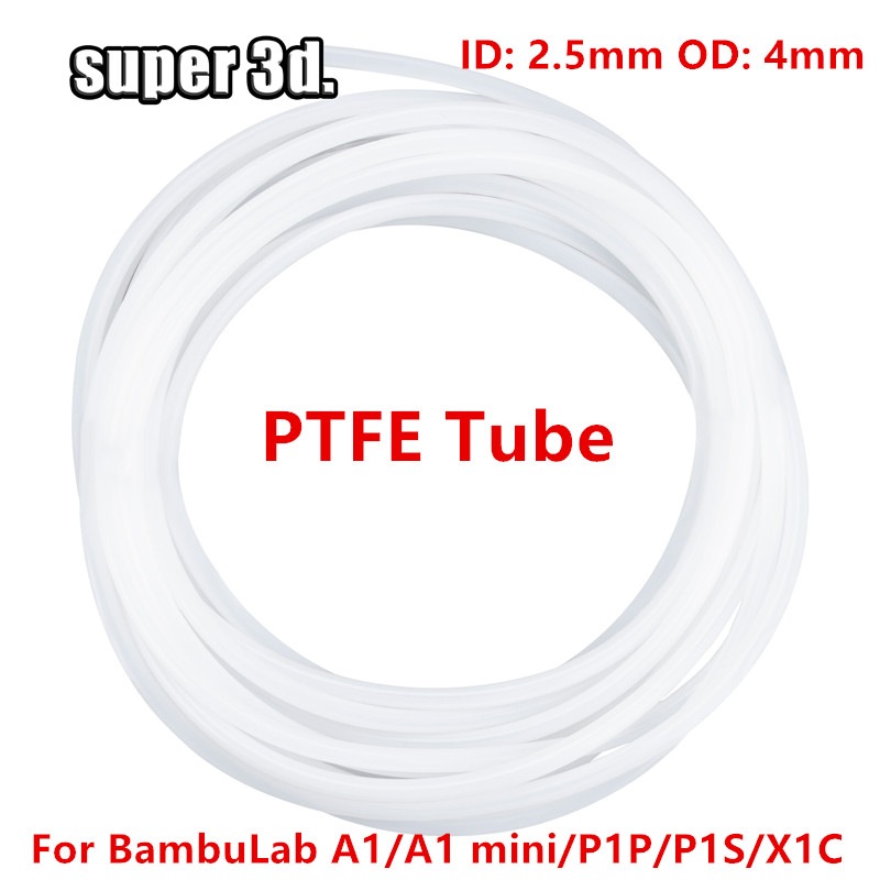 1/2/50M Bambu Lab PTFEチューブ 内径2 - Bowden Tube のレビューと価格
