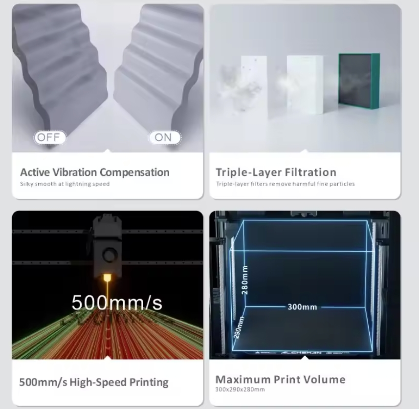 多色対応の産業用デスクトップ型自動レベリング3Dプリンター。 - Corexy 3D Printer Kit のレビューと価格
