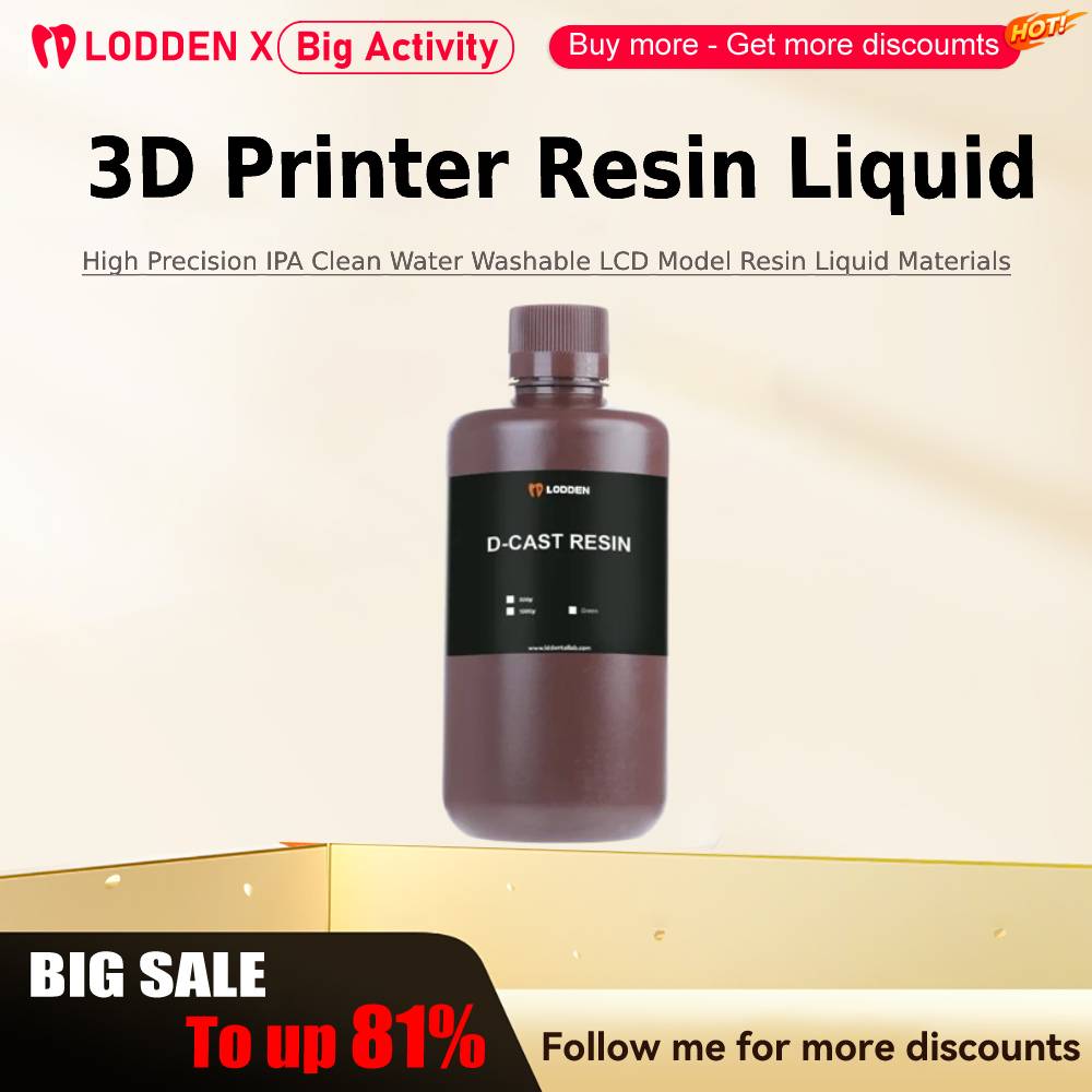 Lodden 3D プリンタ樹脂液体 385/405nm 高 - Resin Printer のレビューと価格