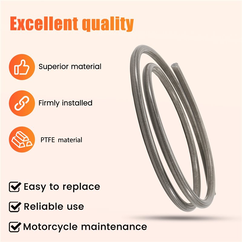 A11M-ガソリンオイル燃料チューブ、オートバイ用AN3 1 - Ptfe Tube のレビューと価格