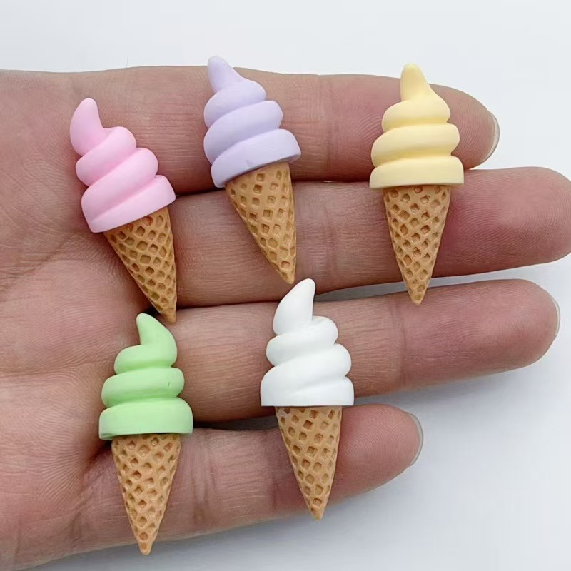 10 個ドールハウスおもちゃの装飾品樹脂模造甘味料 3D ア - Resin のレビューと価格
