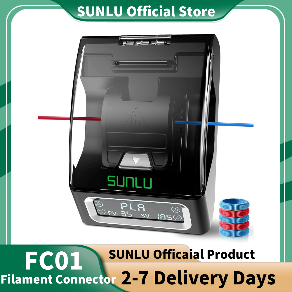 SUNLU FC01 フィラメントコネクター 急速加熱 3D - Petg Filament のレビューと価格