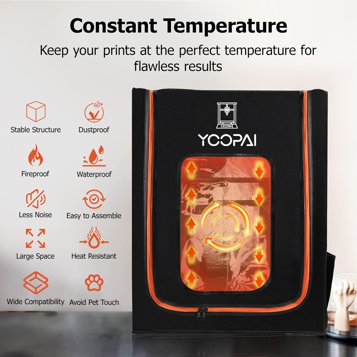 Crealityo-3Dプリンター LED照明付き3D印刷機 - Enclosure 3D Printer のレビューと価格