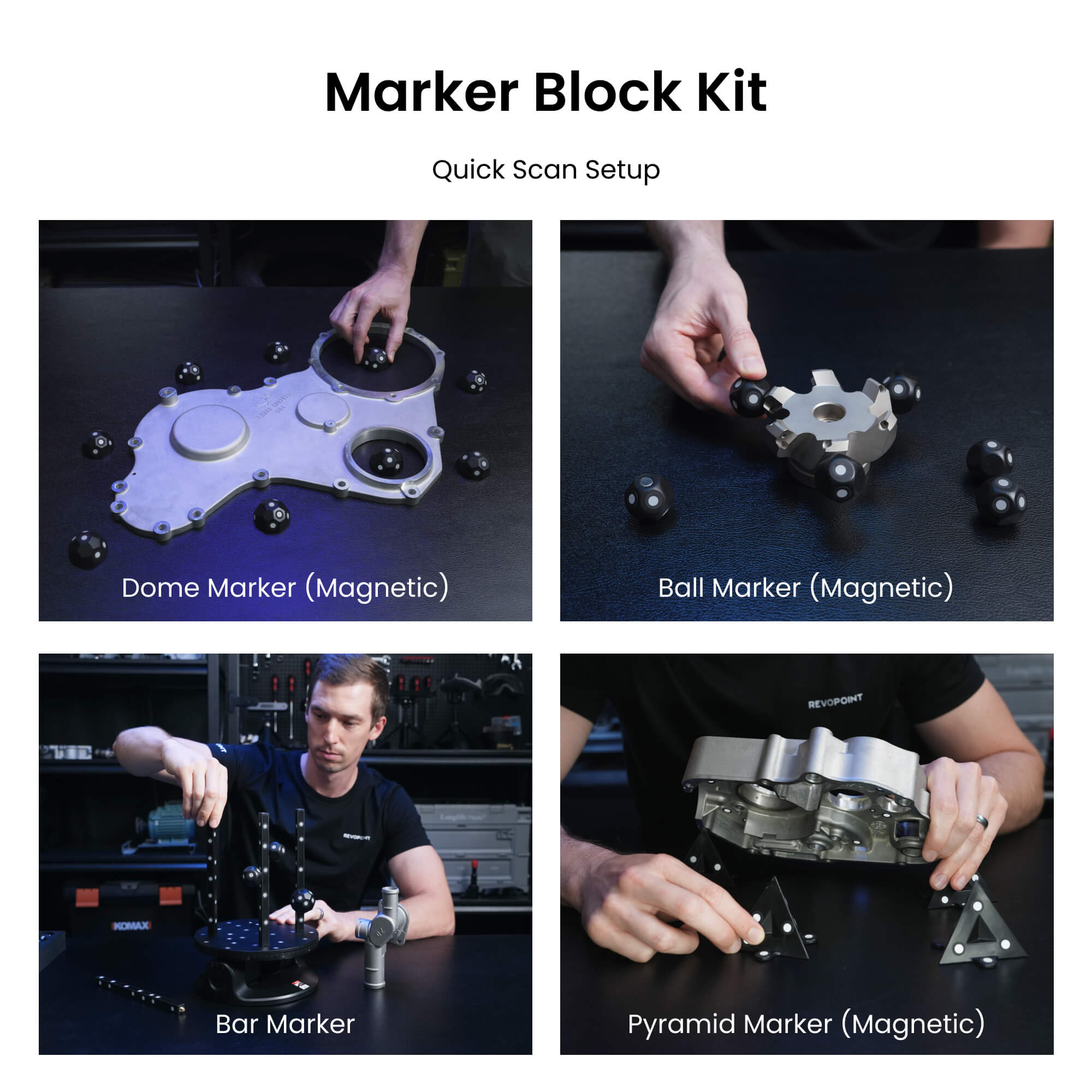 Revopoint Metrox Pro 3D ブルーハンド - Handheld 3D Scanner High Precision のレビューと価格